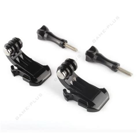 2PCS Vertical Surface J Hook Buckle Mount Adapter Holder For GoPro Hero