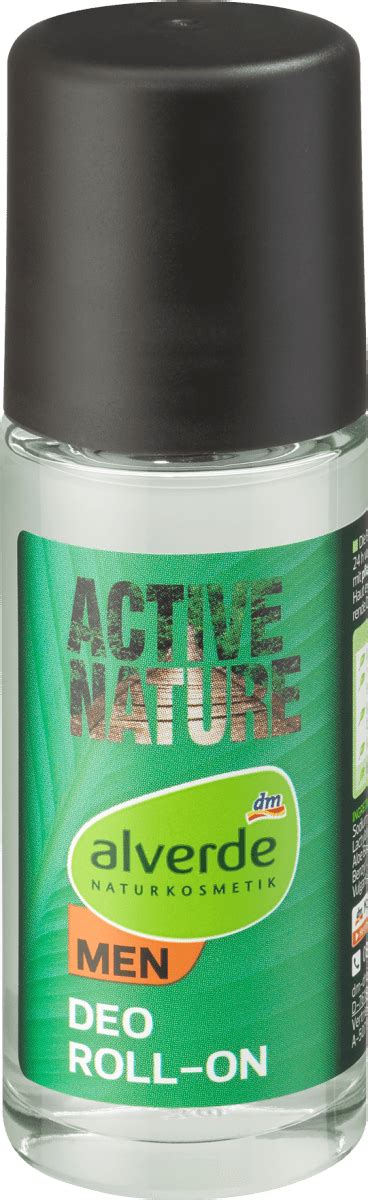 Alverde Men Men Deo Roll On Active Nature Ml Dauerhaft G Nstig