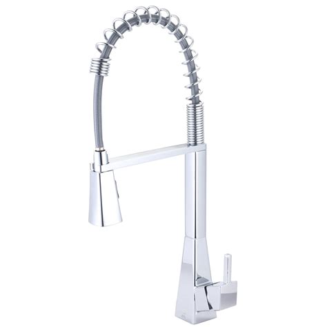 Single Handle Pre Rinse Spring Pull Down Kitchen Faucet Pioneer