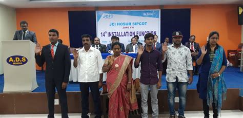 17th December 2018 - JCI HOSUR SIPCOT INSTALLATION ~ JCI India Zone 16