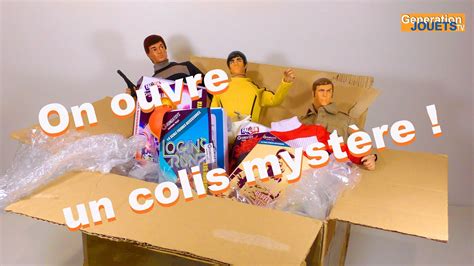 UNBOXING colis mystère plein de jouets customs et d anecdotes YouTube