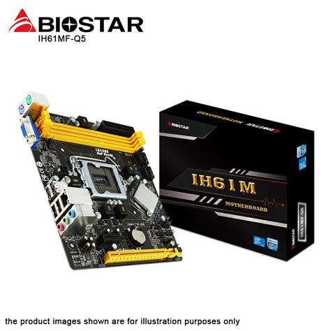 Motherboard Biostar H M H Mhv Intel H Lga Micro Atx Ddr Sata