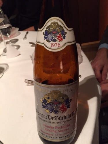 Dr Bürklin Wolf Forster Riesling Auslese Vivino US