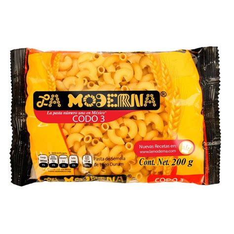 La Moderna Pasta Codo Bolsa G