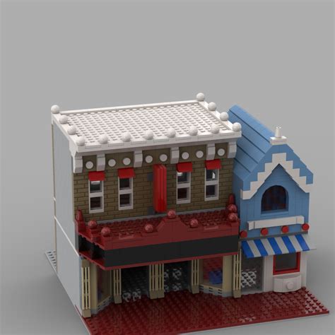 LEGO MOC Main Street USA Cinema by Andretect | Rebrickable - Build with LEGO