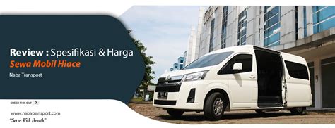 Sewa Mobil Hiace Rental Mobil Hiace