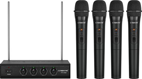 Phenyx Pro Syst Me De Microphone Sans Fil Micros Sans Fil Vhf Canaux