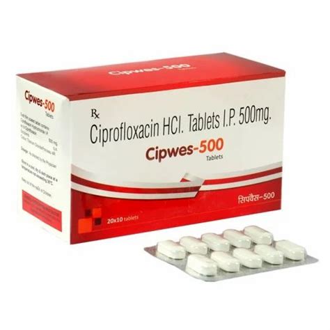 Mg Ciprofloxacin Tablet At Rs Stripe Ciprofloxacin Tablets