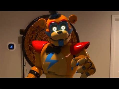 Animatronic Glamrock Freddy Cosplay Test Run - YouTube