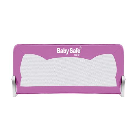 Барьер защитный для кровати Baby Safe Ушки 150х42 розовый купить по ...