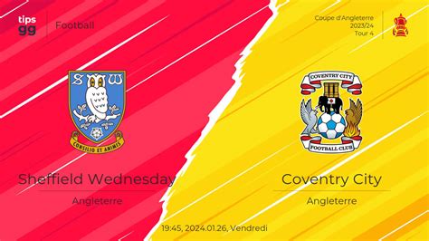 Sheffield Wednesday Vs Coventry City Pr Diction De Match