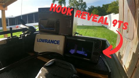 UNBOXING INSTALLION Lowrance Hook Reveal 9TS Installion Jon Boat