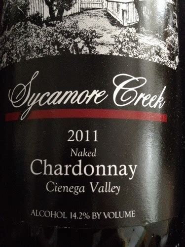 Sycamore Creek Naked Chardonnay Vivino Australia