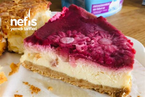 Frambuaz Soslu Cheesecake Nefis Yemek Tarifleri