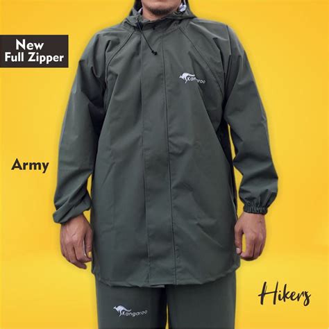 Jual Kangaroo Raincoat Jas Hujan Kangguru Anti Bocor Jas Hujan Tebal