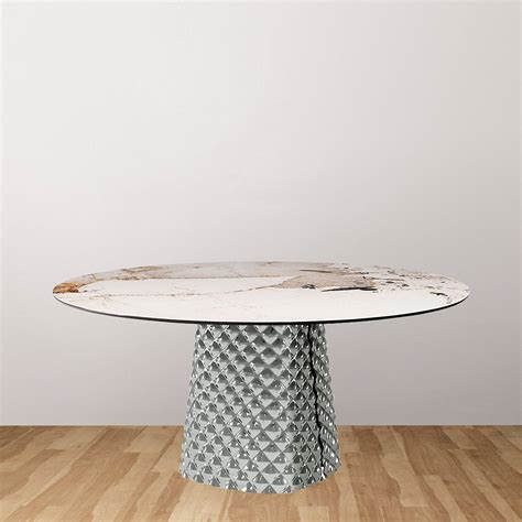 Buy Sintered Stone Round Dining Table Tg-T12 | ebarza Modern Furniture ... 