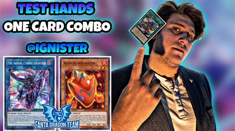 IGNISTER 1 CARD COMBO TEST HANDS MANI DI PROVA CON IL FUTURO BEST