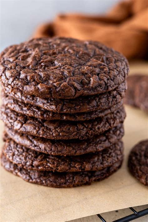 Easy Chocolate Brownie Mix Cookies With Box Mix – Sugary Logic