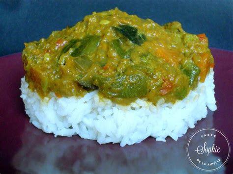 Curry de légumes au lait de coco Recettes végétales