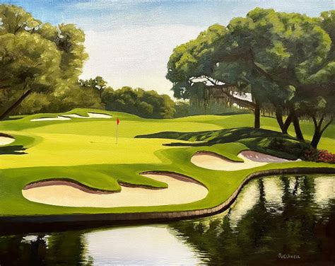 Golf Course Paintings and Prints - Jason Clewell Art