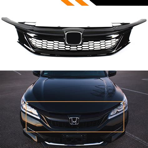 Fits For 2016 2017 9th Generation Honda Accord Sedan Gloss Black Out