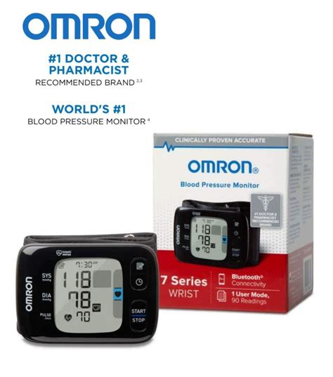 Omron 7 Series® Wireless Wrist Blood Pressure Monitor Bp6350 Lazada Ph