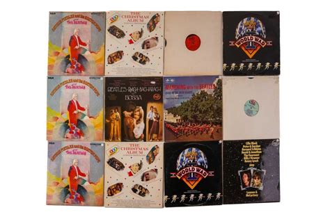 Bid Now Sounds Of The Beatles Vinyl Lps Including Forever Lennon