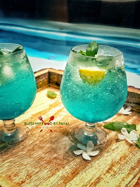 Blue Lagoon Mocktail Recipe Blue Curacao Lemonade Recipe