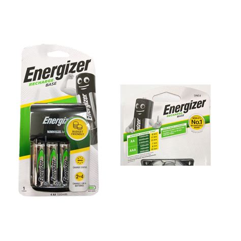 Official Energizer Chvc Recharge Base Includes X Aa Rechargeable