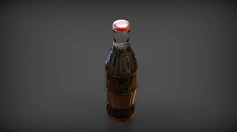 3d Model Of Nuka Cola Bottle