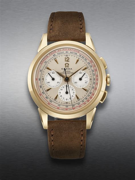 Omega Limited Edition Pink Gold Chronograph Museum Collection N°8