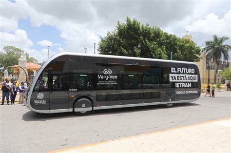 El Ie tram unidad 100 eléctrica estará en exhibición Yucatan Directo