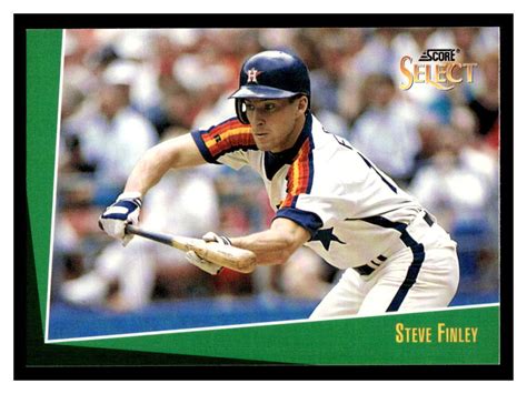 1993 Select 88 Steve Finley Houston Astros EBay