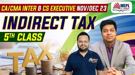 CA CMA Inter CS Executive Nov Dec 23 New Syllabus IDT 5th Class