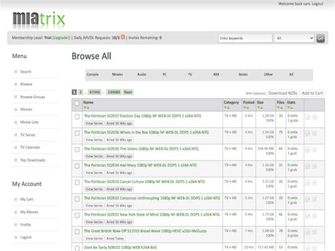 Miatrix Review Best NZB Sites Reviewed UsenetReviewz