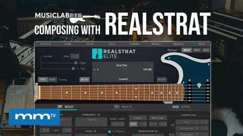 Mmtv Musiclab Composing With Realstrat Youtube