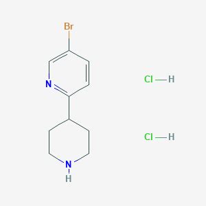 5 Bromo 2 Piperidin 4 YL Pyridine 2hcl S3239916 Smolecule