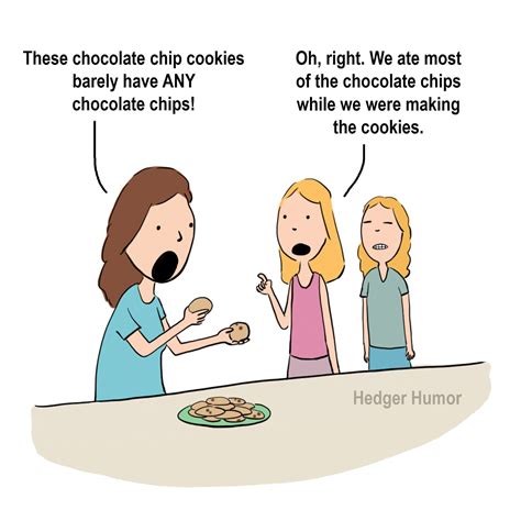 National Chocolate Chip Cookie Day Hedger Humor