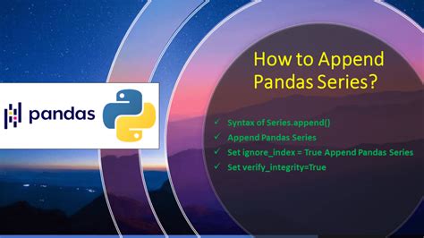 How To Append Pandas Series Spark By Examples