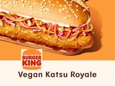 Burger King Royaume Uni lance des burgers végétaliens au curry Katsu