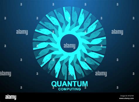 Quantum Computer Technology Concept Deep Learning Artificial Intelligence Big Data Algorithms