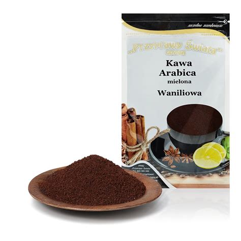 Kawa Arabica Mielona Waniliowa Przyprawy Wiata