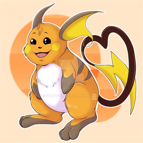 Fanart: Raichu by shaygoyle on DeviantArt