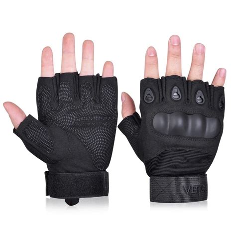 Outdoor Tactical Gloves Half Finger Sports Hiking Riding Cycling