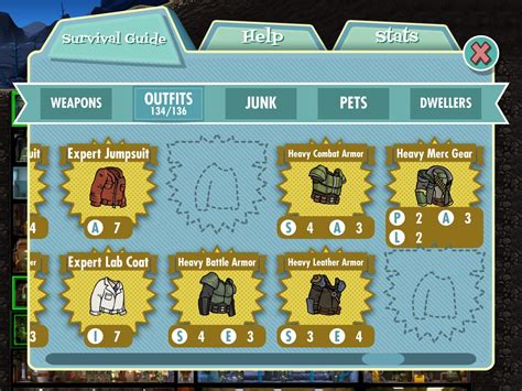 Help. Which outfit am I missing here? : r/fallout_shelter