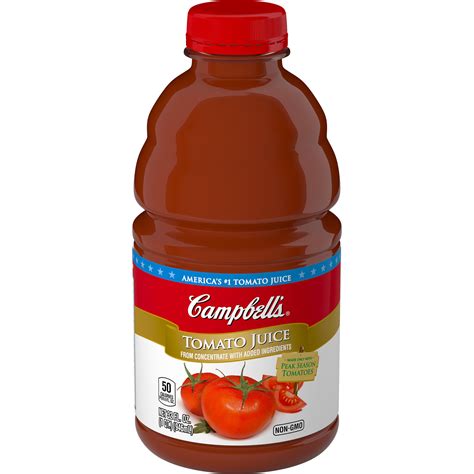 Campbell S Tomato Juice Oz Bottle Walmart