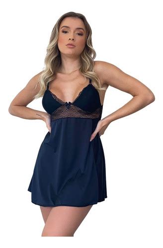 Camisola Sexy Renda Camisola Feminina Lingerie Parcelamento Sem Juros