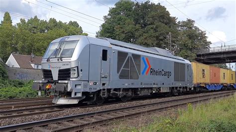 Vectron Dual Mode BR 248 057 Von RheinCargo Mit Containerzug YouTube