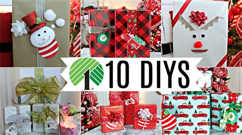 Diy Dollar Tree Christmas Gift Wrap Crafts I Love Christmas