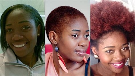 In Pictures My Natural Hair Journey BBC News